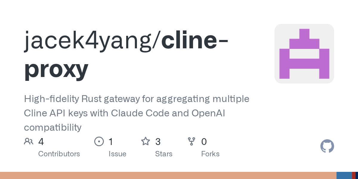 Cline Proxy — Development skill for Claude Code