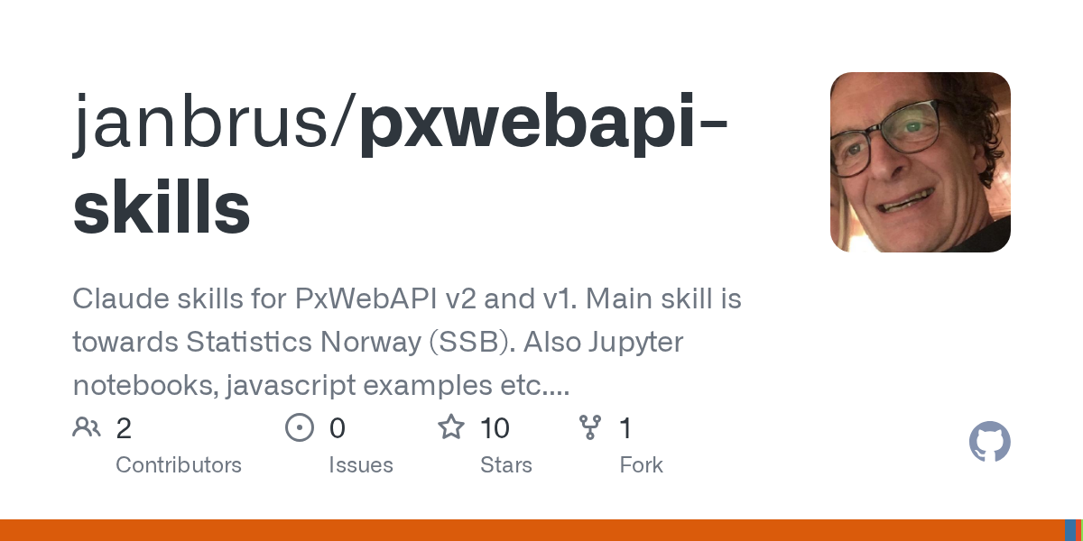Pxwebapi Skills — Development skill for Claude Code