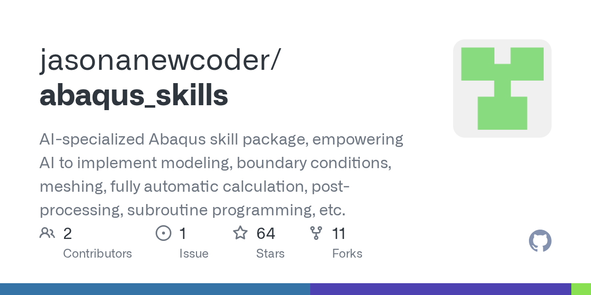Abaqus Skills — AI skill for Claude Code