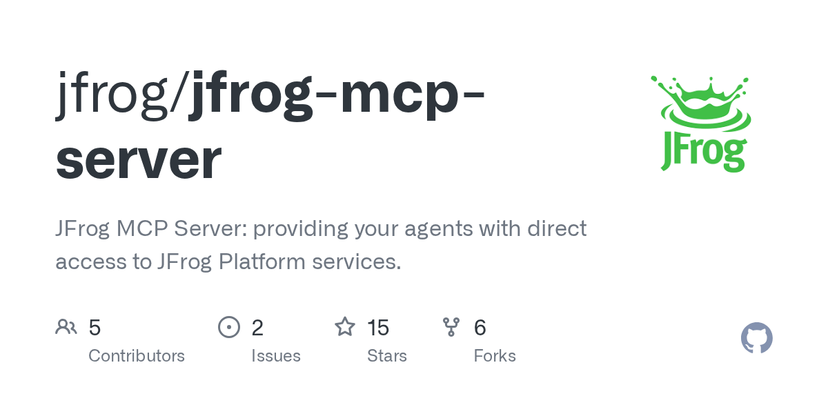 Jfrog MCP Server — Development skill for Claude Code