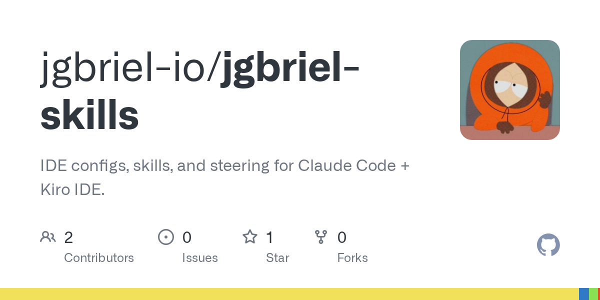Jgbriel Skills — Development skill for Claude Code