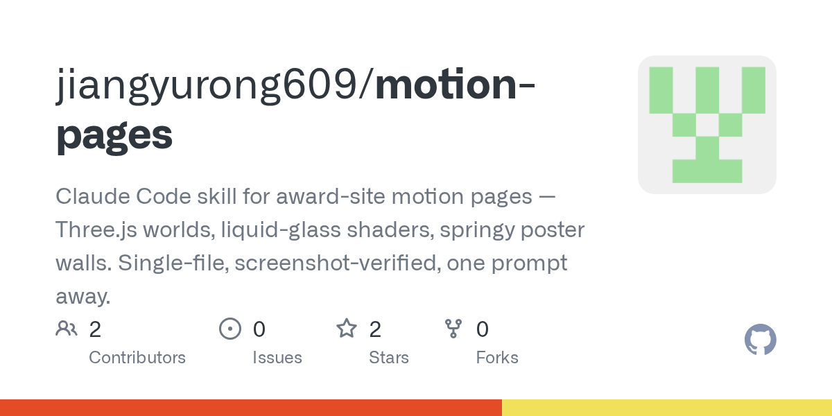 Threejs Hero Skill — Development skill for Claude Code