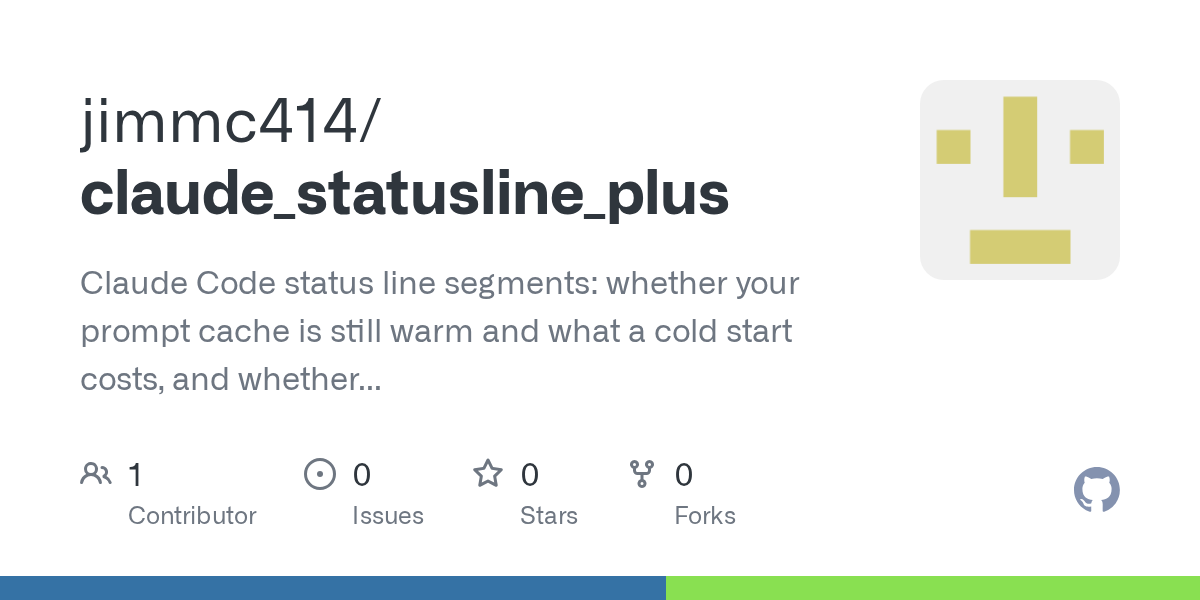 Claude Statusline Plus — Development skill for Claude Code
