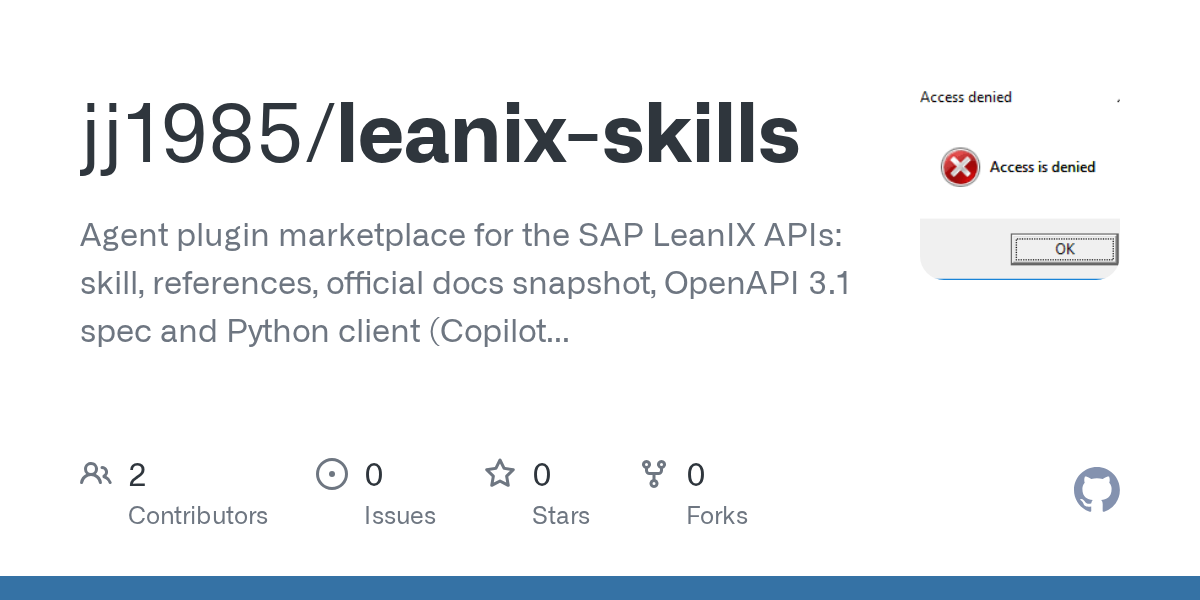 Leanix Skills — Testing skill for Claude Code