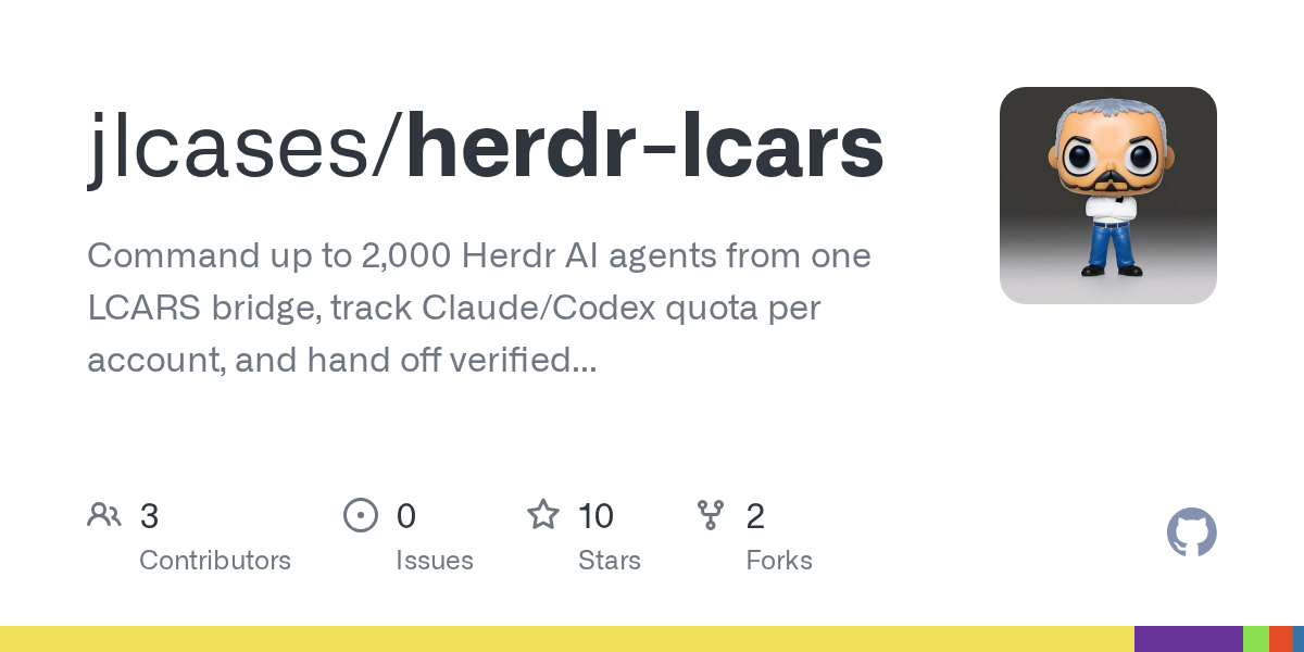Herdr Lcars — AI skill for Claude Code