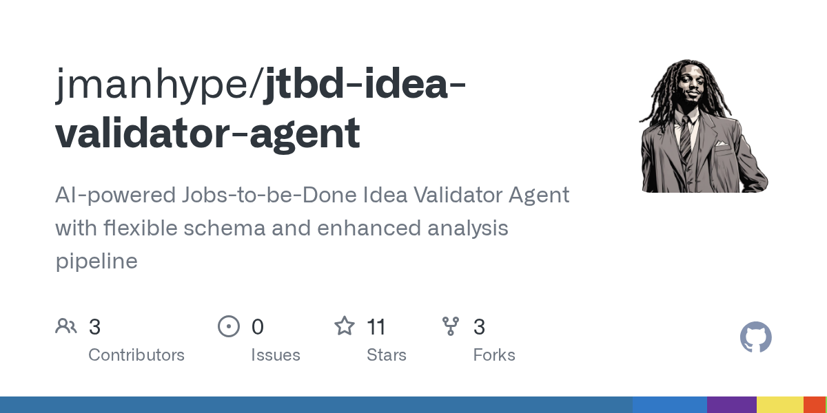 Jtbd Idea Validator Agent — Data skill for Claude Code