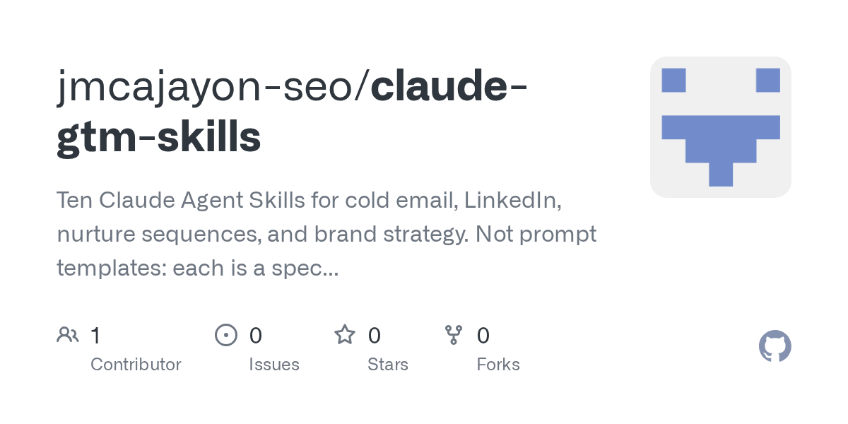 Claude Gtm Skills — Testing skill for Claude Code