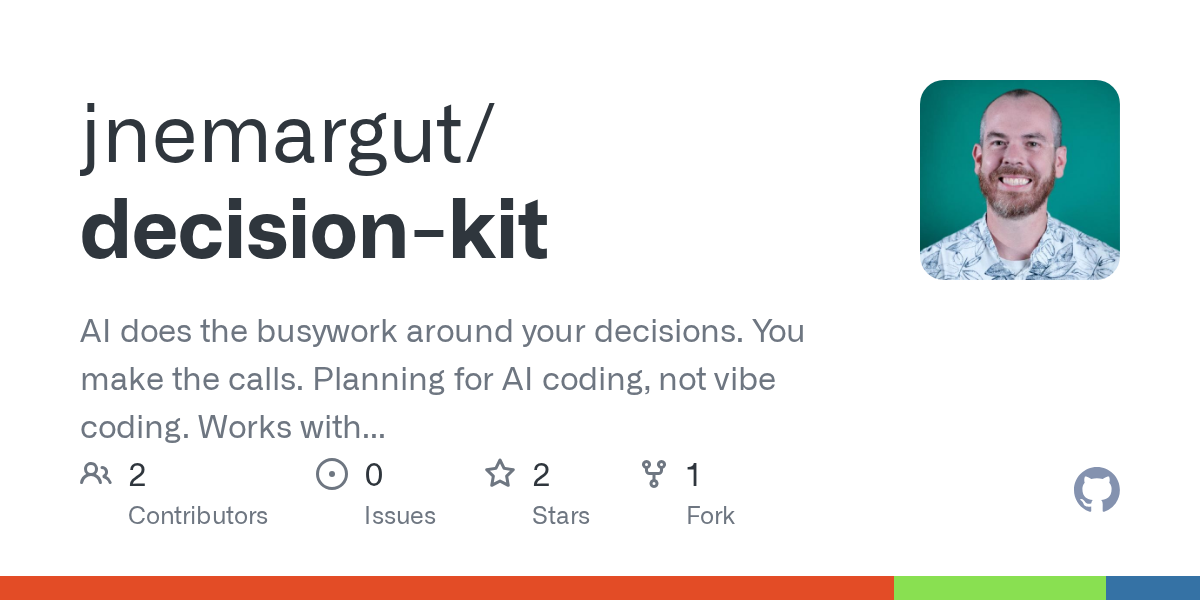 Decision Kit — AI skill for Claude Code
