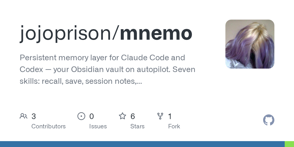 Mnemo — Development skill for Claude Code