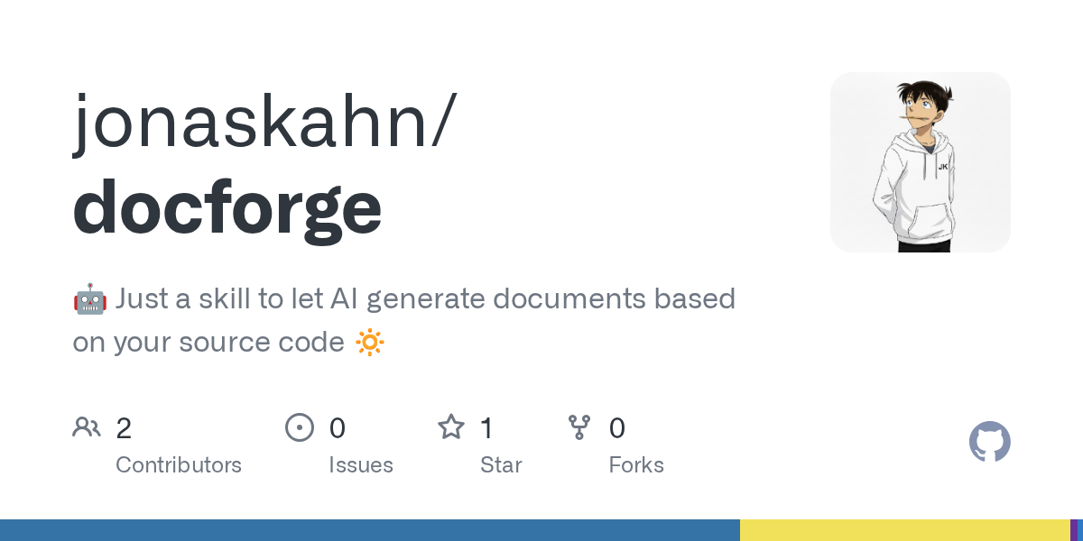 Docforge — Documentation skill for Claude Code