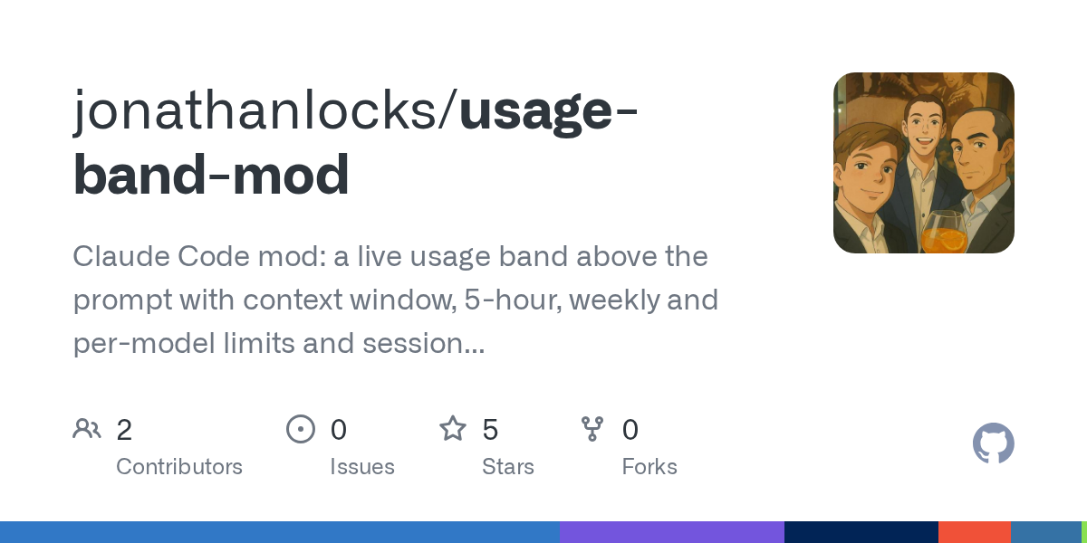Usage Band Mod — AI skill for Claude Code