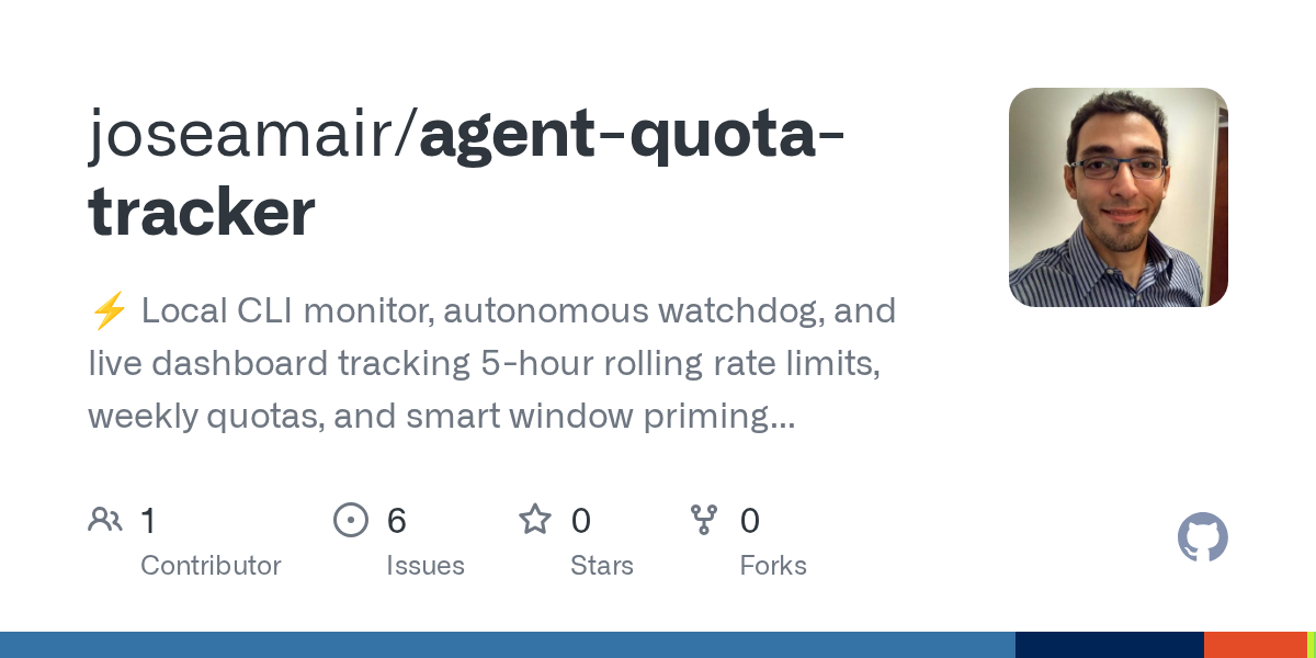 Agent Quota Tracker — Development skill for Claude Code