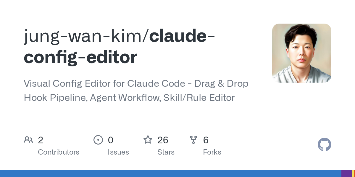 Config Editor — Design skill for Claude Code
