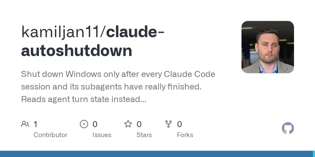 Claude Autoshutdown — Development skill for Claude Code