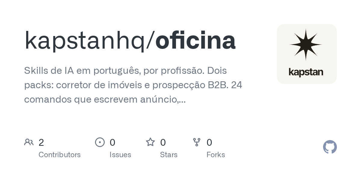 Oficina — Development skill for Claude Code