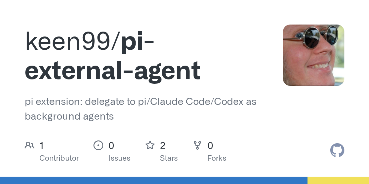 Pi External Agent — Development skill for Claude Code