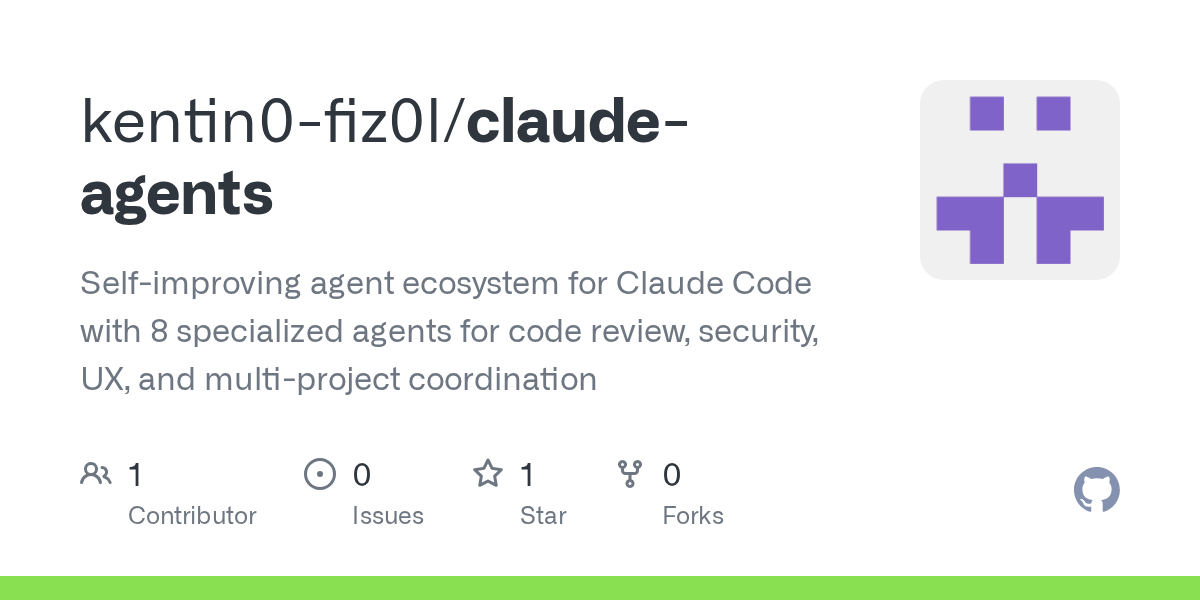 Agent Improver — Development agent for Claude Code