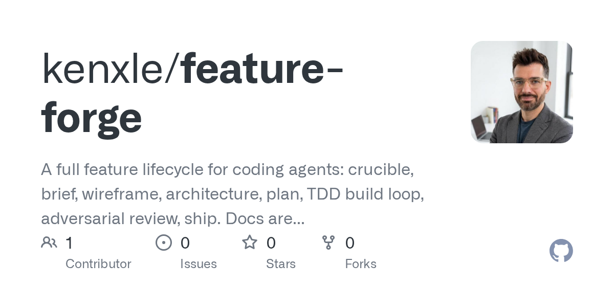 Feature Forge — Development skill for Claude Code