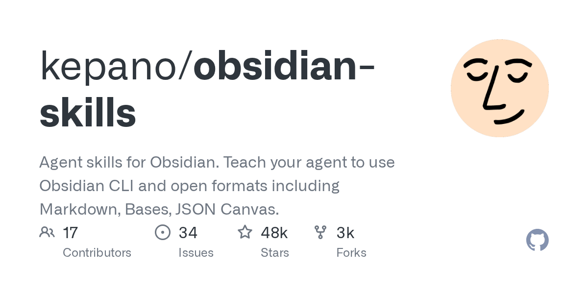 Obsidian Skills — Development skill for Claude Code