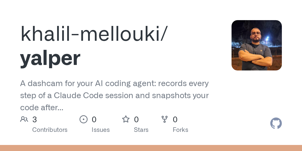 Yalper — AI skill for Claude Code