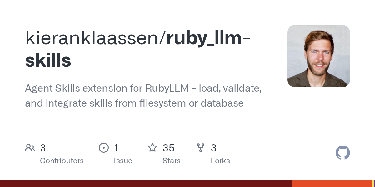 Ruby LLM Skills — Data skill for Claude Code