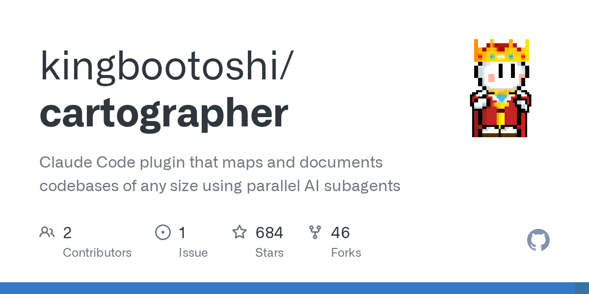 Cartographer — AI skill for Claude Code