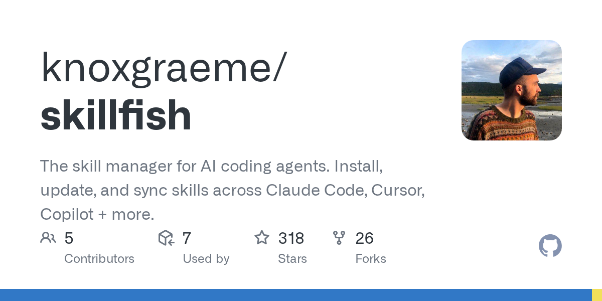 Skillfish — AI skill for Claude Code