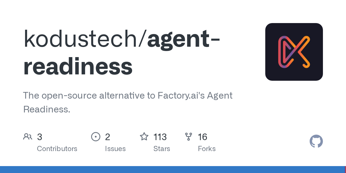 Agent Readiness — AI skill for Claude Code