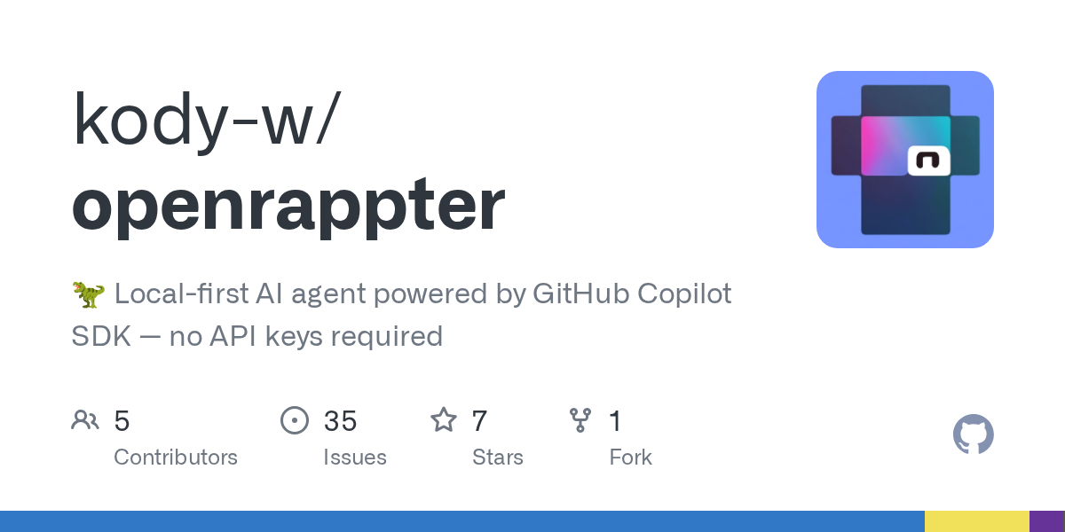 Openrappter — AI skill for Claude Code