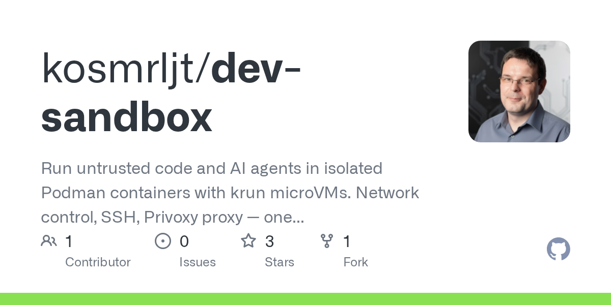 Dev Sandbox — AI skill for Claude Code