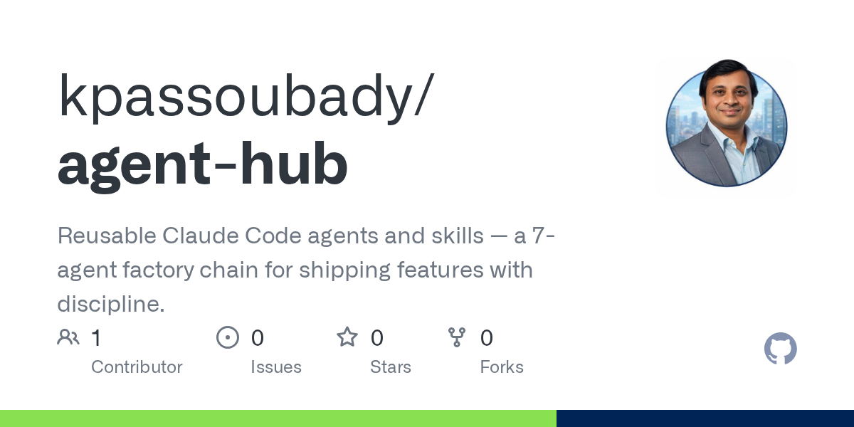Hub Improve Analyzer — Development agent for Claude Code