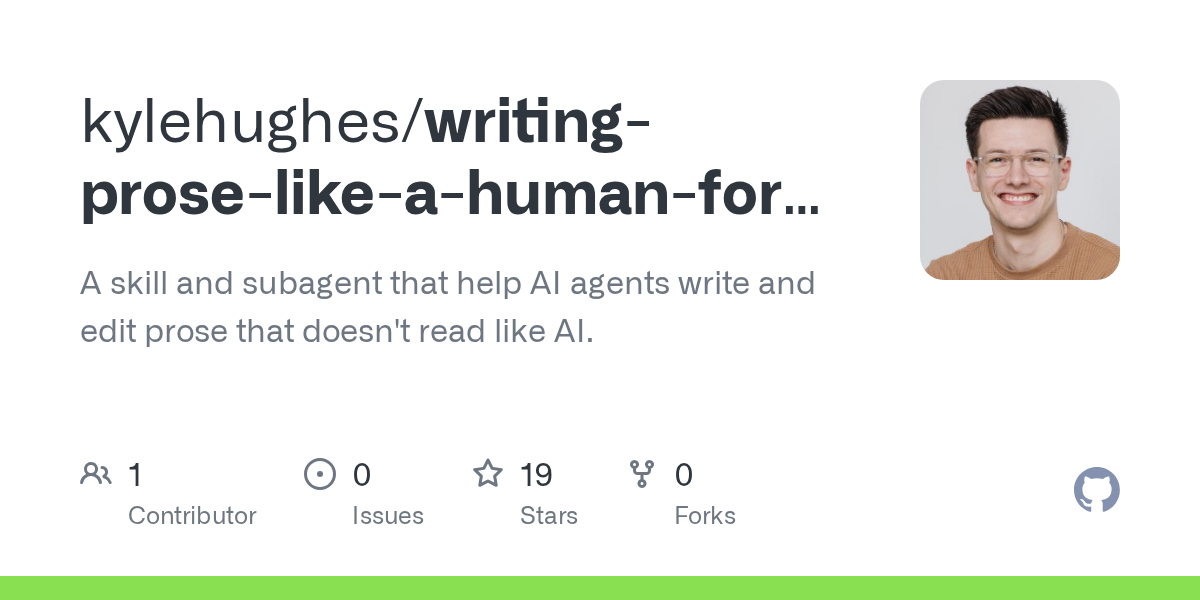 Prose Humanizer — Data & AI agent for Claude Code