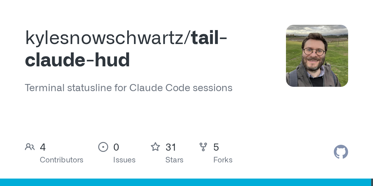 Tail Claude Hud — Development skill for Claude Code
