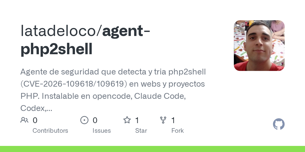 Agent Php2shell — Security skill for Claude Code