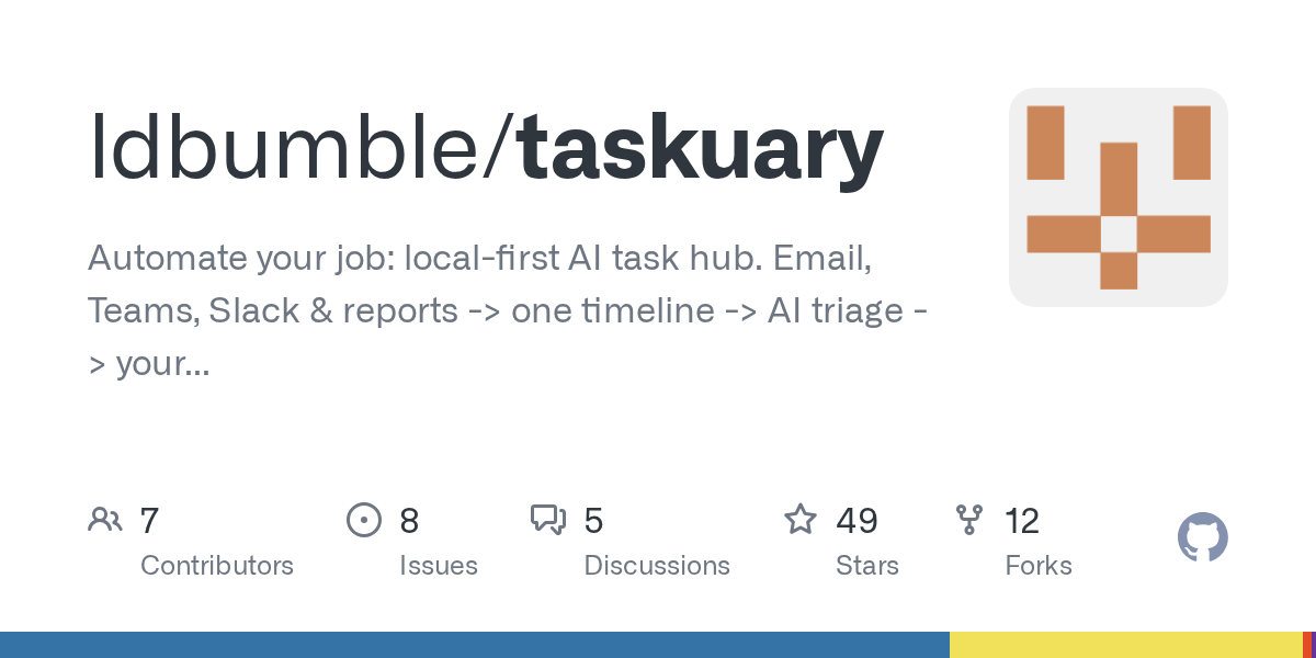 Taskuary — AI skill for Claude Code