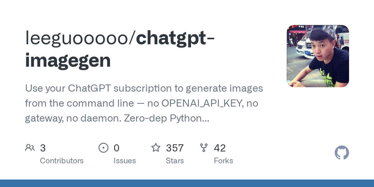 ChatGPT Imagegen — AI skill for Claude Code