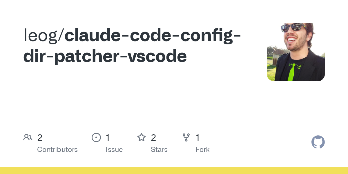 Claude Code Config Dir Patcher VSCode — Development skill for Claude Code