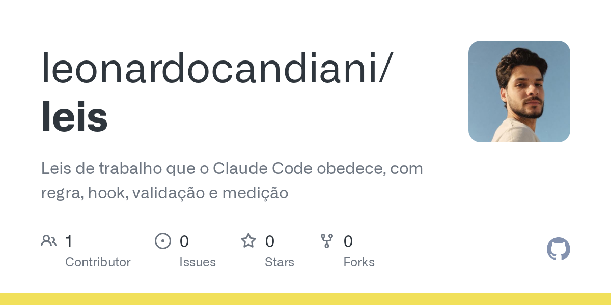 Leis Nova — Development skill for Claude Code