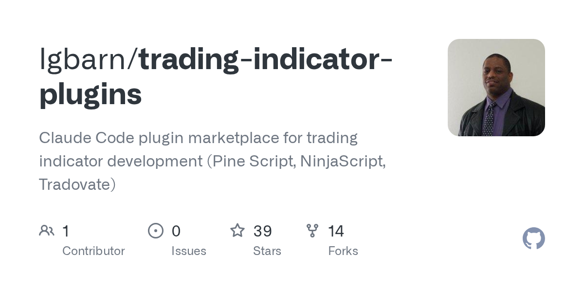 Trading Indicator Plugins — Development skill for Claude Code