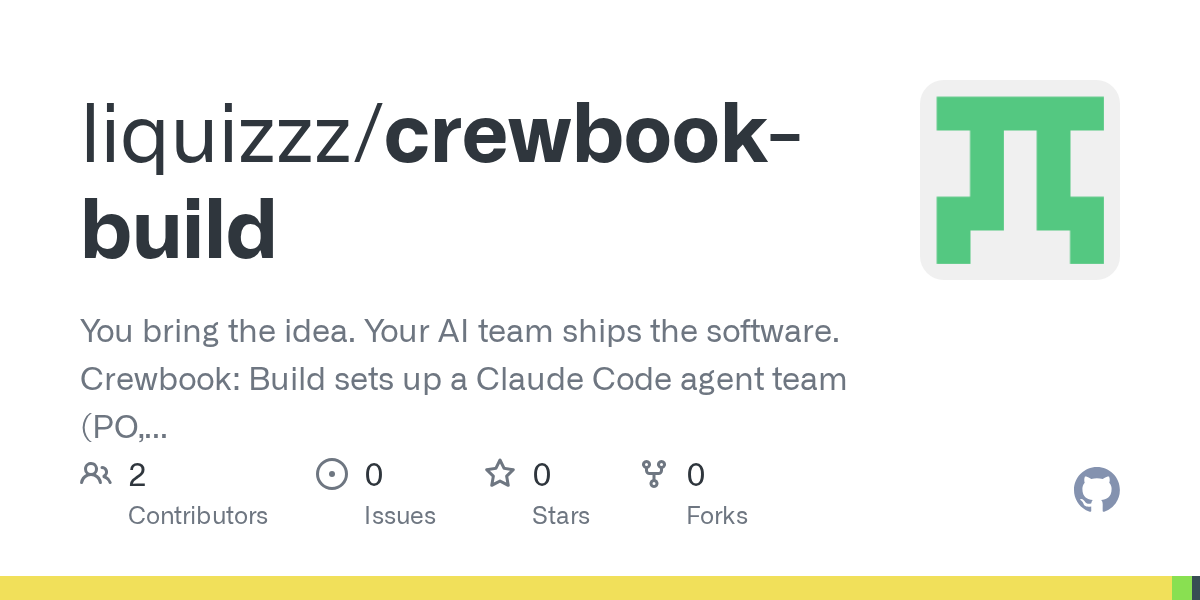 Crewbook Build — Testing skill for Claude Code