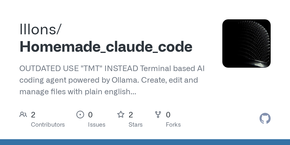 Homemade Claude Code — AI skill for Claude Code