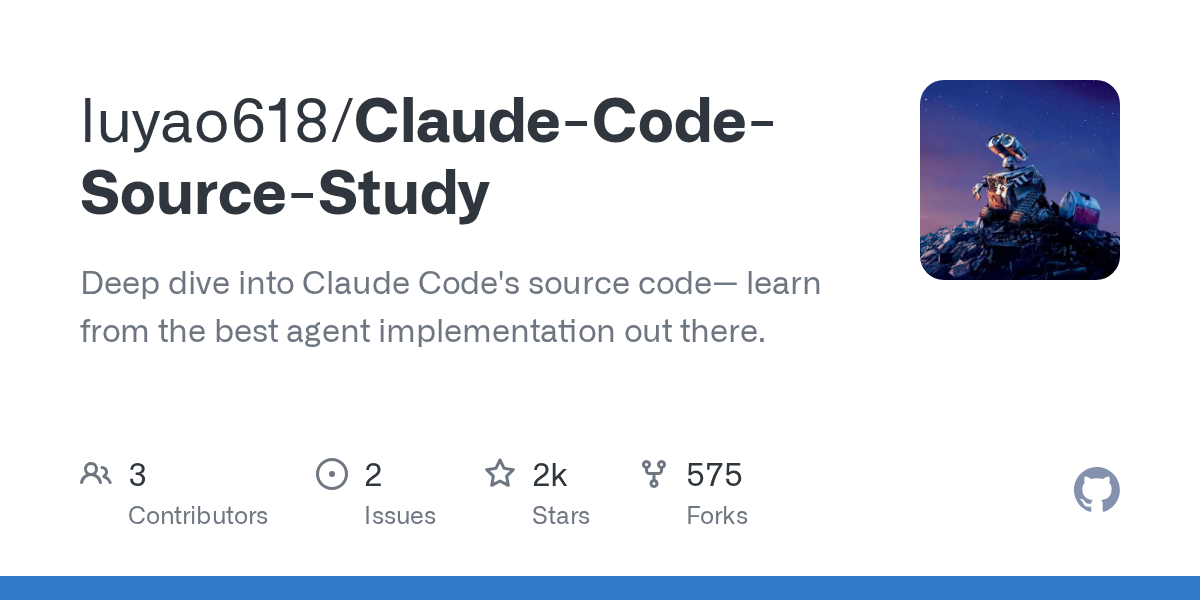 Claude Code Source Study — Development skill for Claude Code
