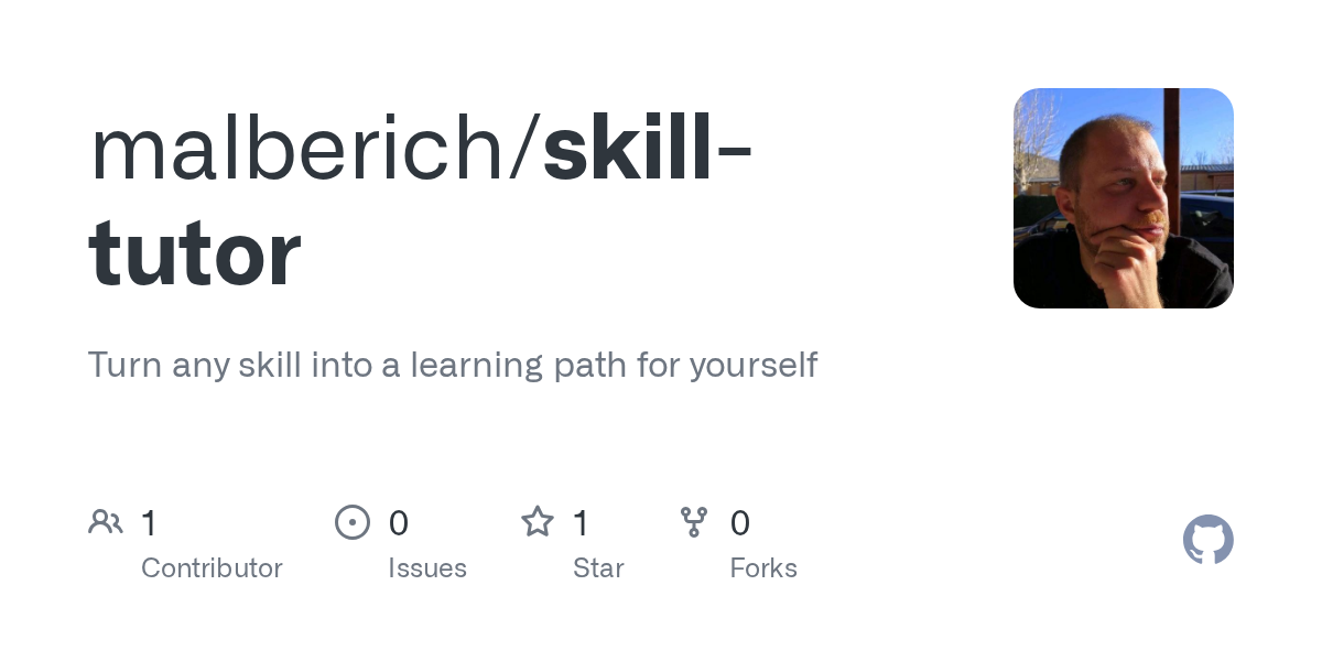 Skill Tutor — Development skill for Claude Code