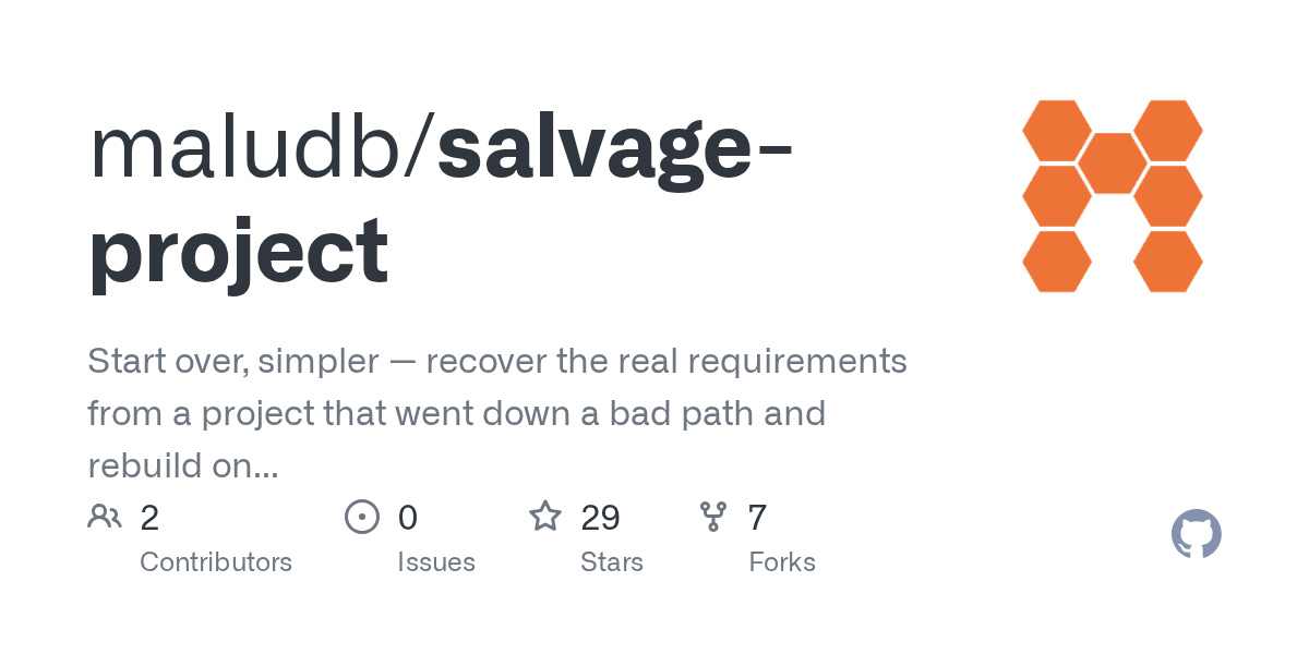 Salvage — Testing skill for Claude Code