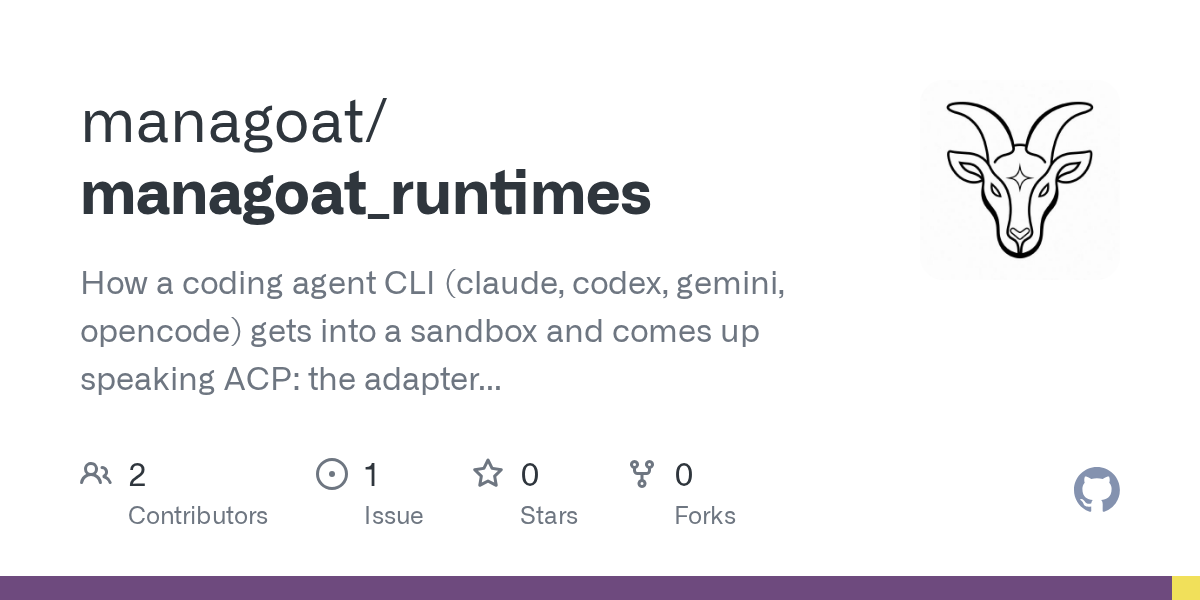Managoat Runtimes — Design skill for Claude Code