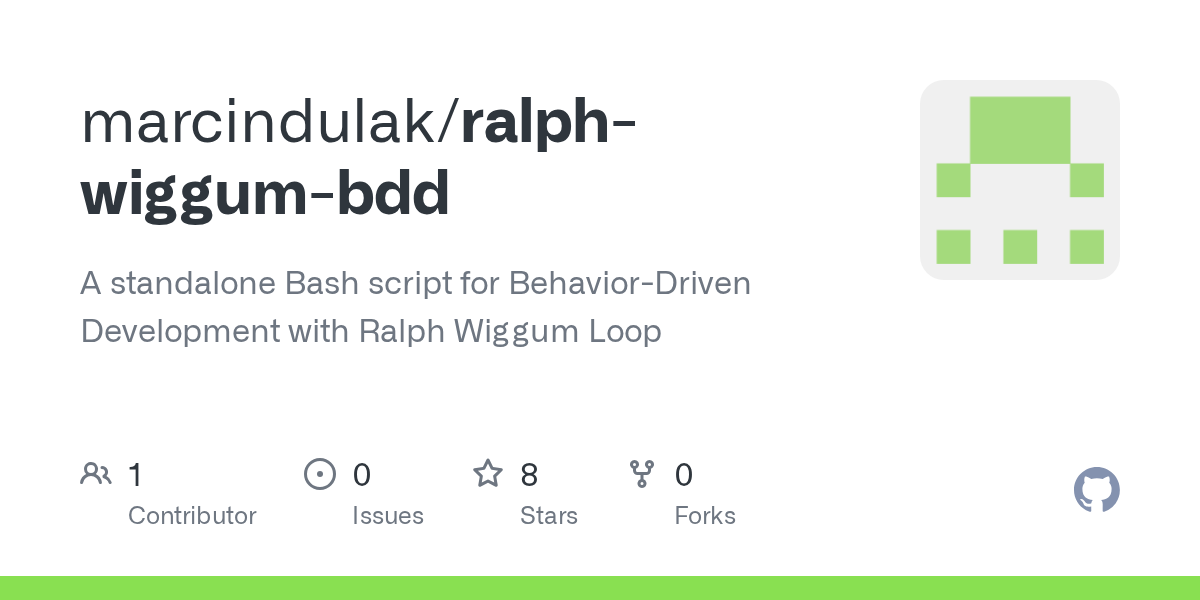 Ralph Wiggum BDD — Git skill for Claude Code