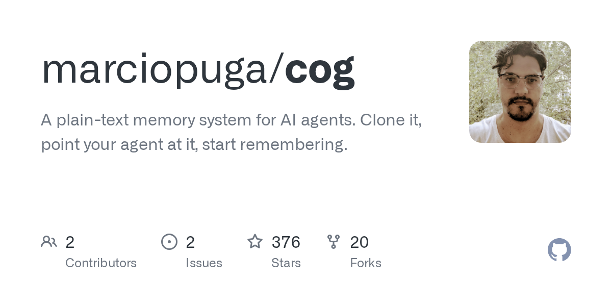 Cog — Documentation skill for Claude Code