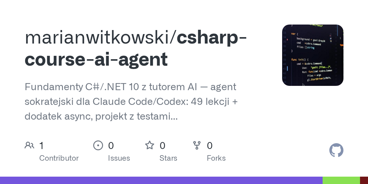 Csharp Tutor — Development agent for Claude Code