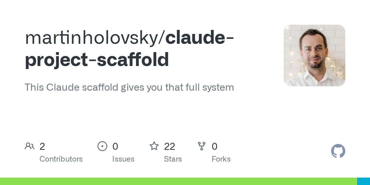 Claude Project Scaffold — Development skill for Claude Code