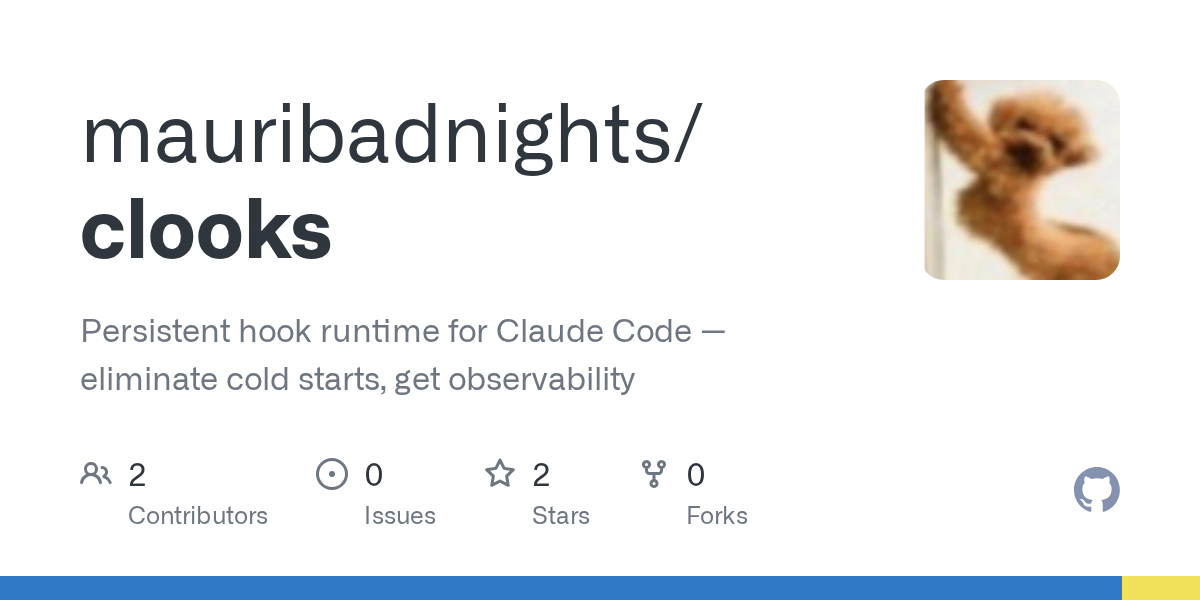 Clooks — Development skill for Claude Code
